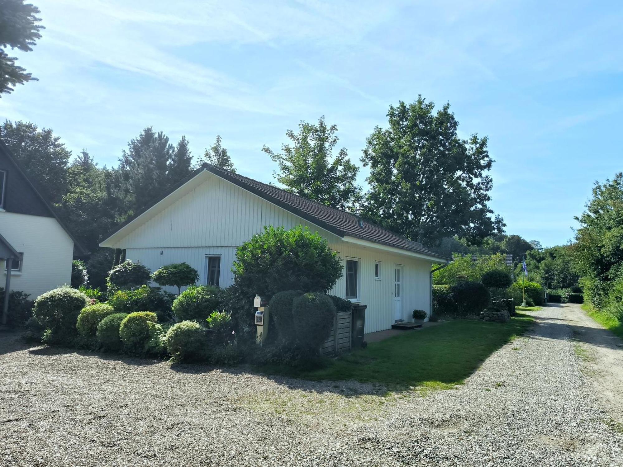 Ferienhaus Inger - Stilvolles Und Modernes Ferienhaus Mit Terrasse Und Gartennutzung Tarp Bagian luar foto