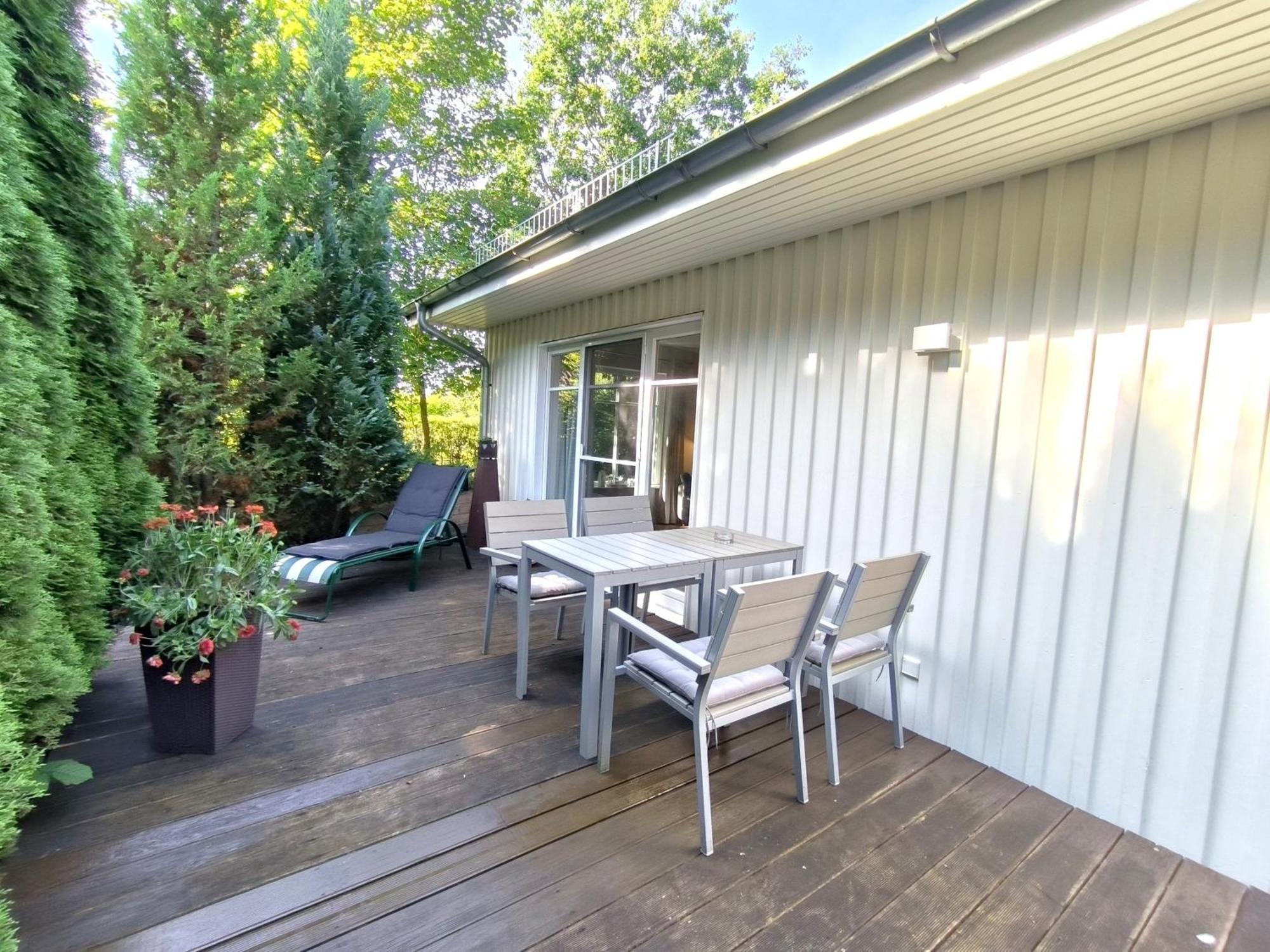 Ferienhaus Inger - Stilvolles Und Modernes Ferienhaus Mit Terrasse Und Gartennutzung Tarp Bagian luar foto